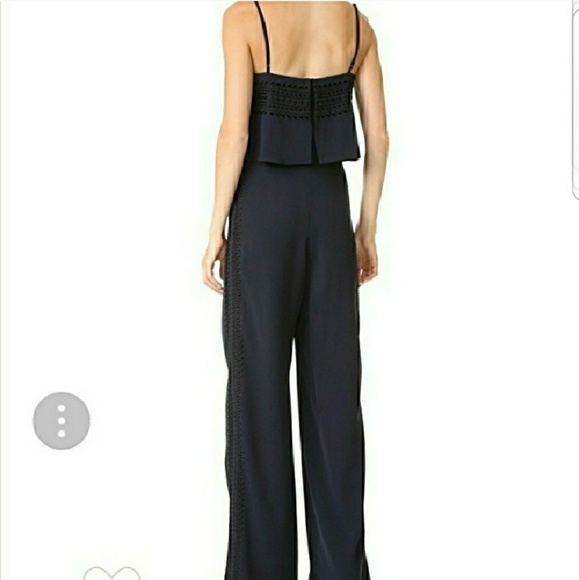 SOLD NWT PARKER Navy Genevieve String Jumpsuit - Picture 2 of 8